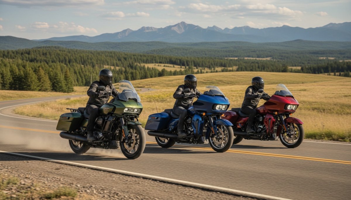 découvrez les essais 2026 des modèles harley-davidson limited : pan america 1250 limited, street glide limited et road glide limited, avec leurs performances et innovations en action.