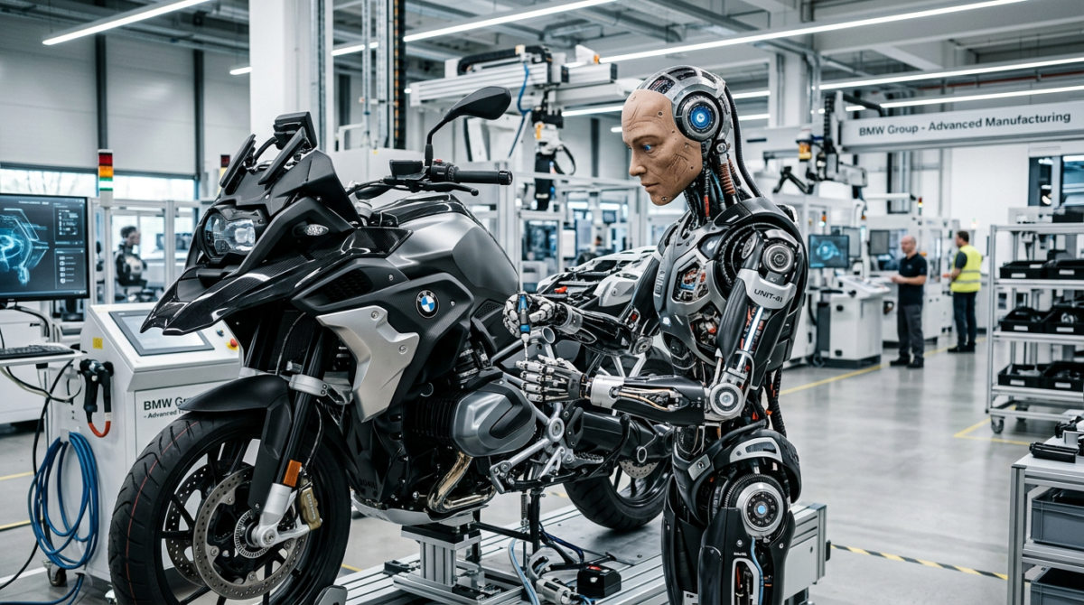découvrez comment bmw révolutionne la fabrication de motos avec un robot humanoïde, alliant innovation fascinante et une touche d'inquiétude pour l'avenir.