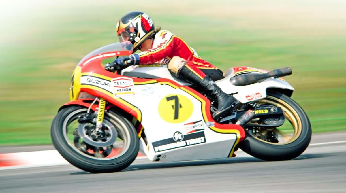 La légendaire Suzuki RG500 de Barry Sheene, champion du Grand Prix 1977, bientôt aux enchères