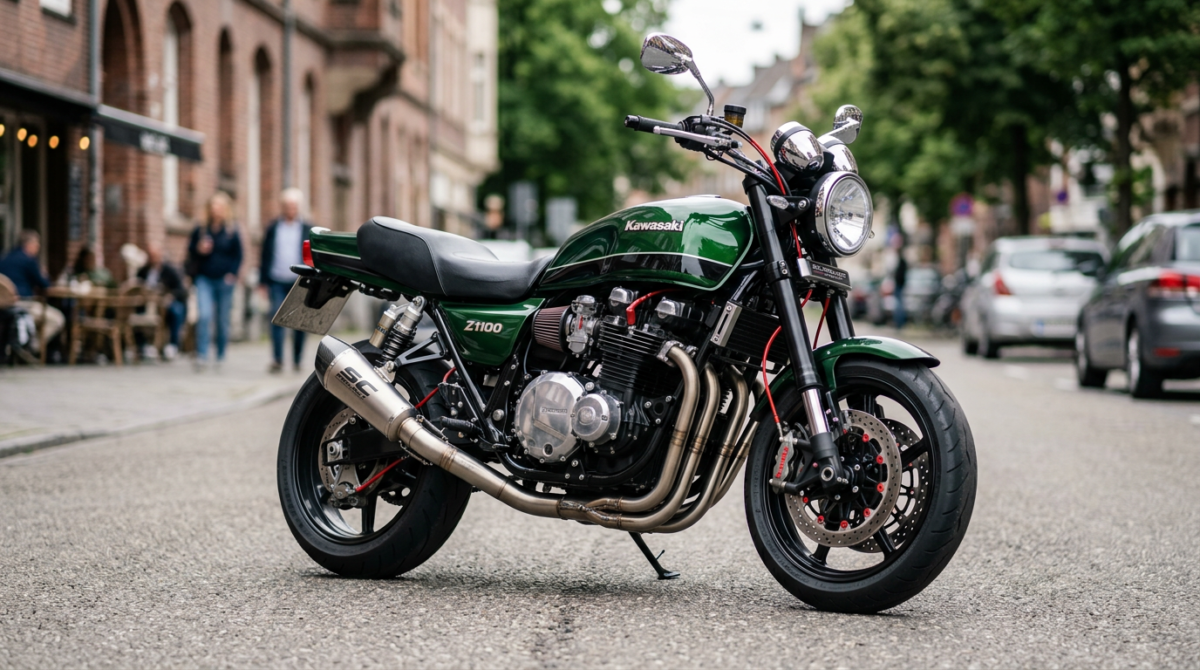 La Kawasaki Z1100 2026 revient plus méchante : SC-Project sort trois échappements Euro5+ pour gagner en poids, en son et en sensations