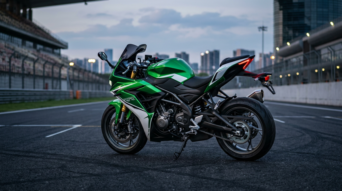Le QJMotor SRK 421 RR haut de gamme débarque pour rivaliser avec la Kawasaki ZX-4RR