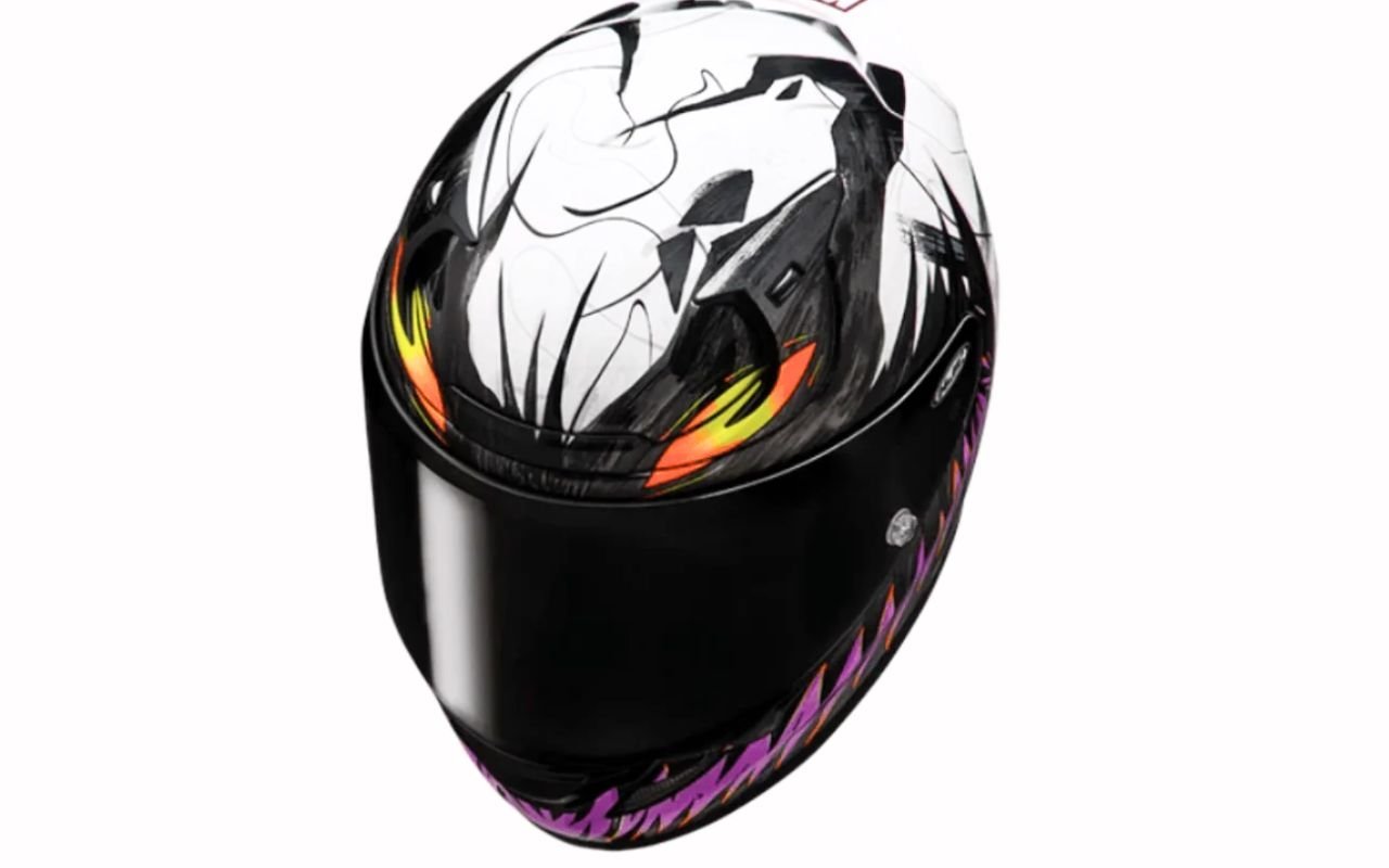Le casque HJC RPHA 12 Anti-Venom II Marvel s'arrache à 649 euros