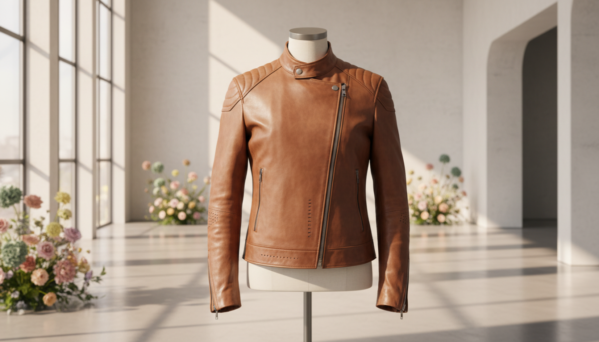 découvrez la veste revival en cuir de merlin, pièce phare de la collection printemps-été 2026 alliant style vintage et modernité pour un look unique.