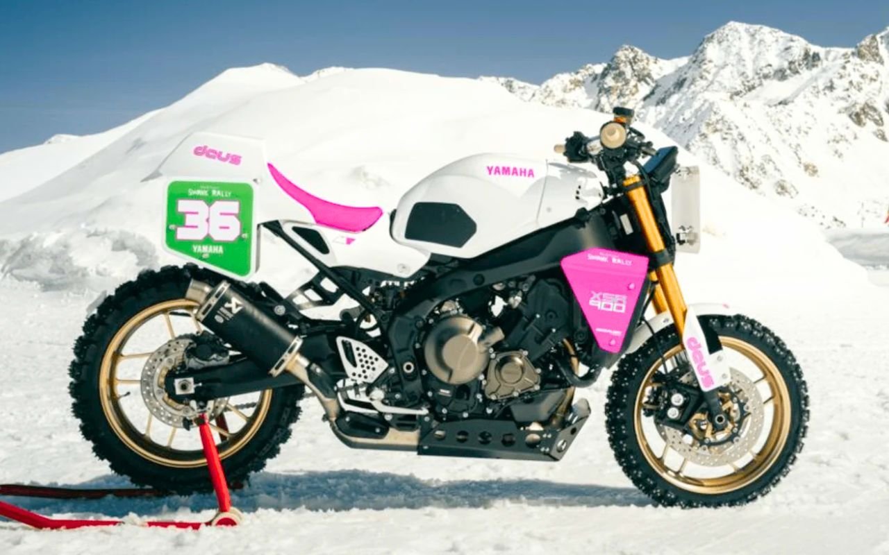 Deus Ex Machina et Yamaha créent une XSR900 de course aux lignes rétro