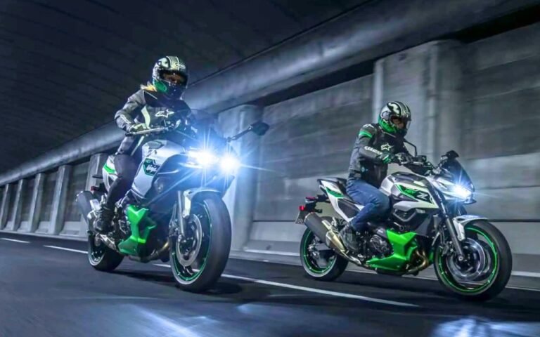 Kawasaki lance ses premières motos hybrides Ninja 7 et Z7 avec mode électrique